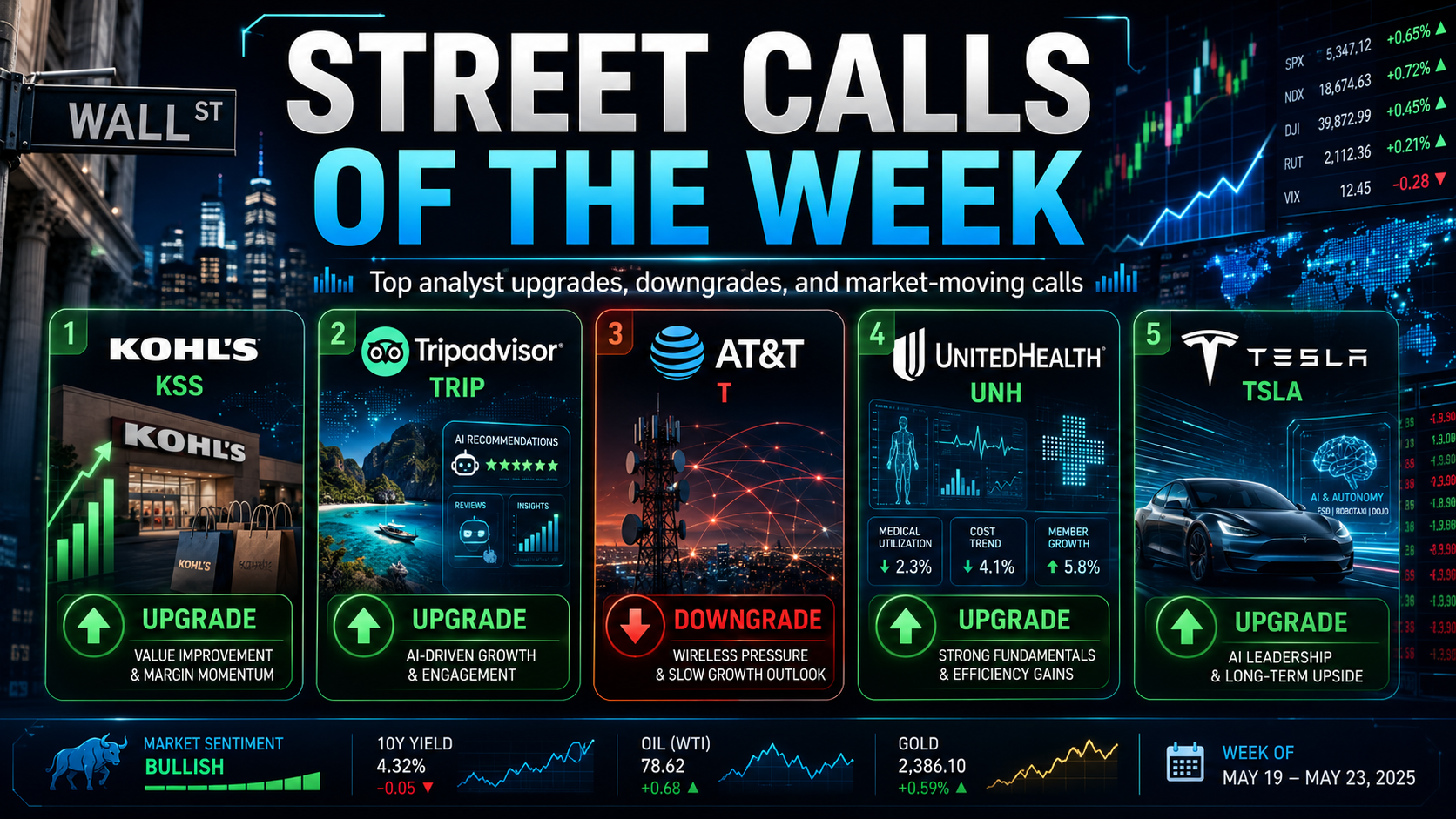 Street Calls of the Week: Analysts Reprice Value, AI, Telecom, Healthcare, and Robotics Themes
