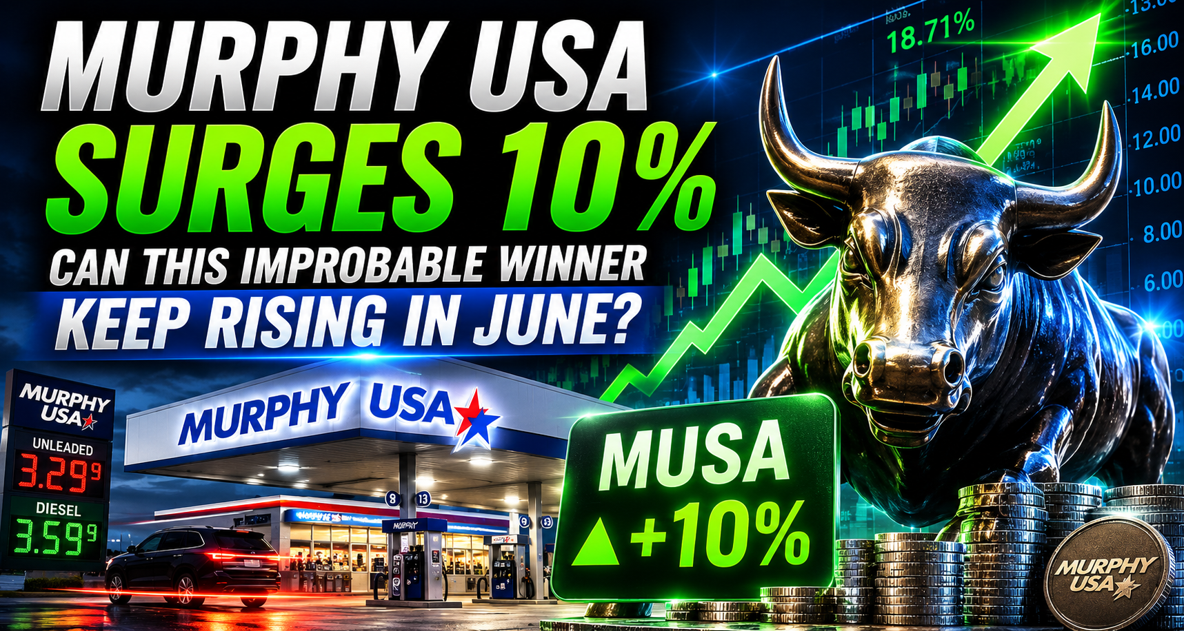Murphy USA Jumps 10% as Market Rotation Broadens Beyond AI and Healthcare