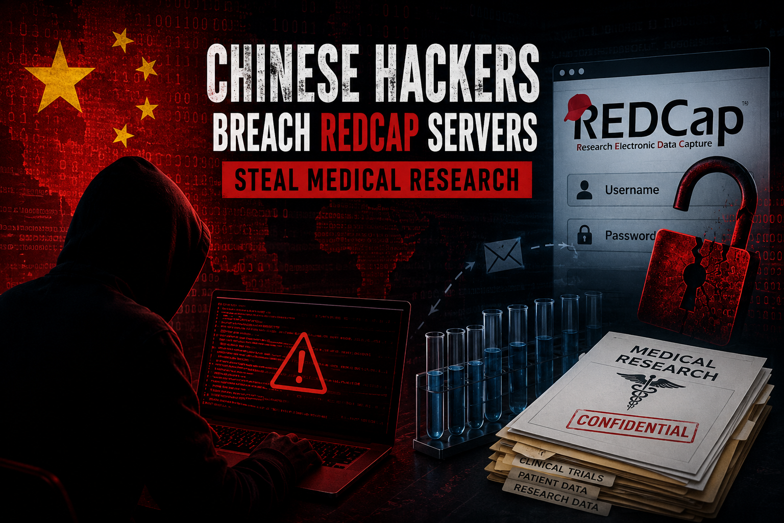 China-Linked Hackers Breach REDCap Servers to Steal Medical Research Data